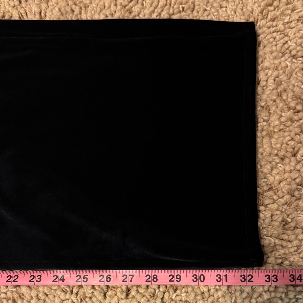 NWT J. Jill Wearever Collection Black Velvet Pants size Large Tall - Picture 15 of 16
